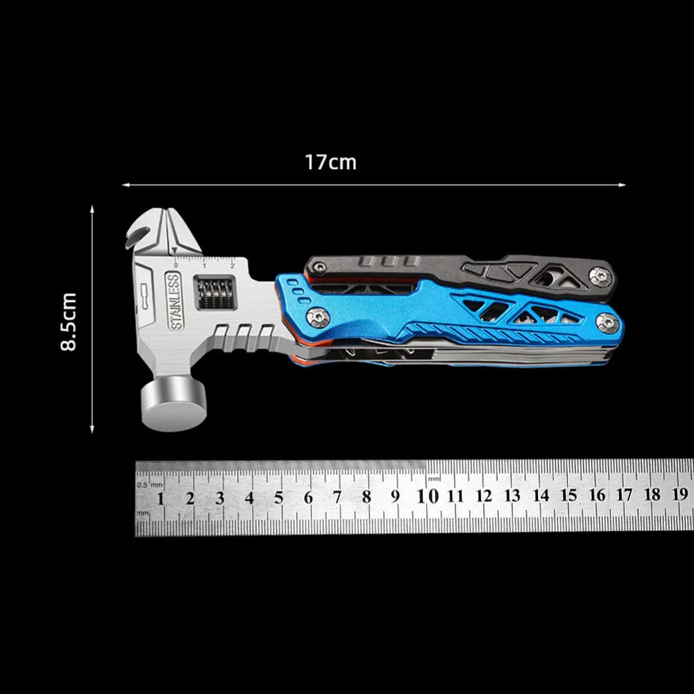 Multifunctional Wrench Pliers Hammer - Wholesalus