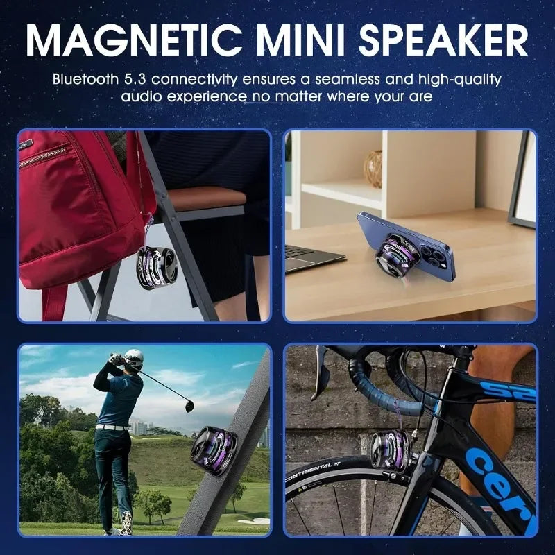 Portable Magnetic Bluetooth Speaker - Wholesalus