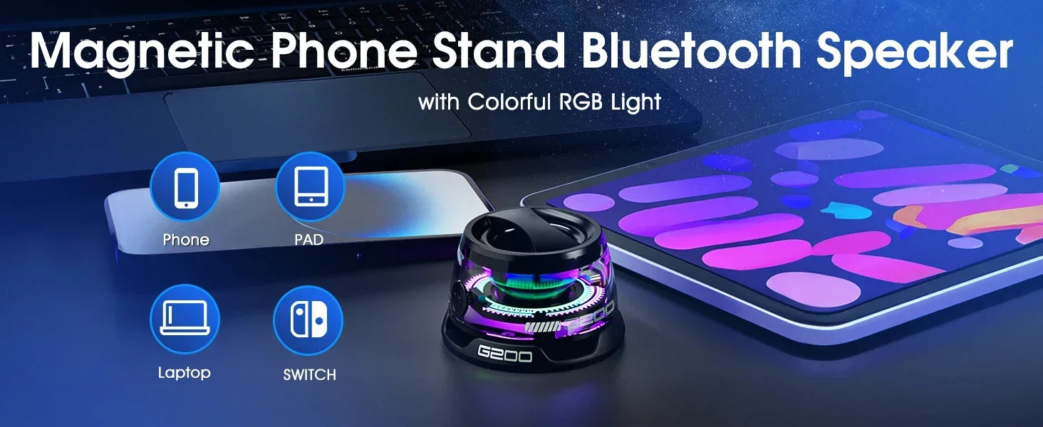 Portable Magnetic Bluetooth Speaker - Wholesalus