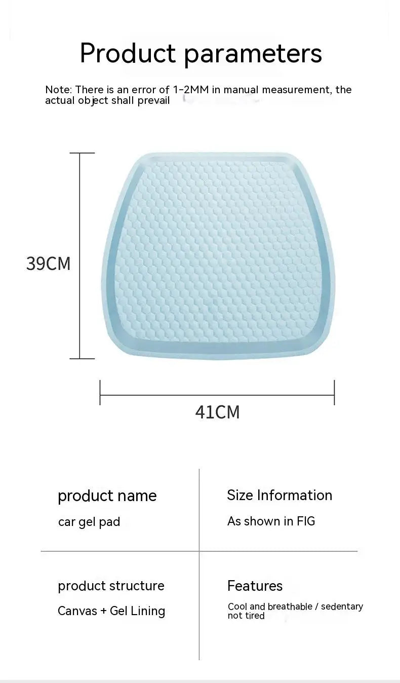 Pressure Relief  Seat Ice Gel Cushion - Wholesalus