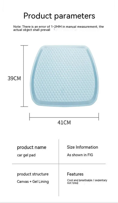 Pressure Relief  Seat Ice Gel Cushion - Wholesalus