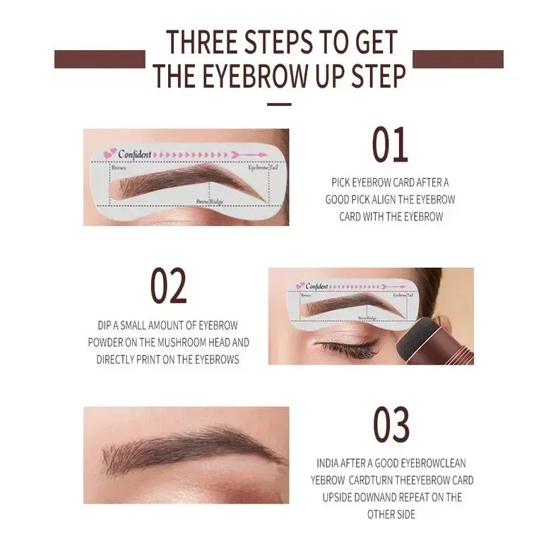 Professional Eyebrow Stencil Kit - Wholesalus