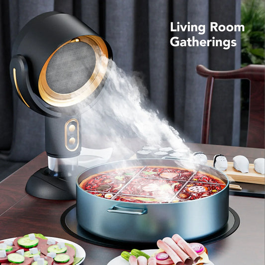 USB Rechargeable Exhaust Fan Range Hood - Wholesalus