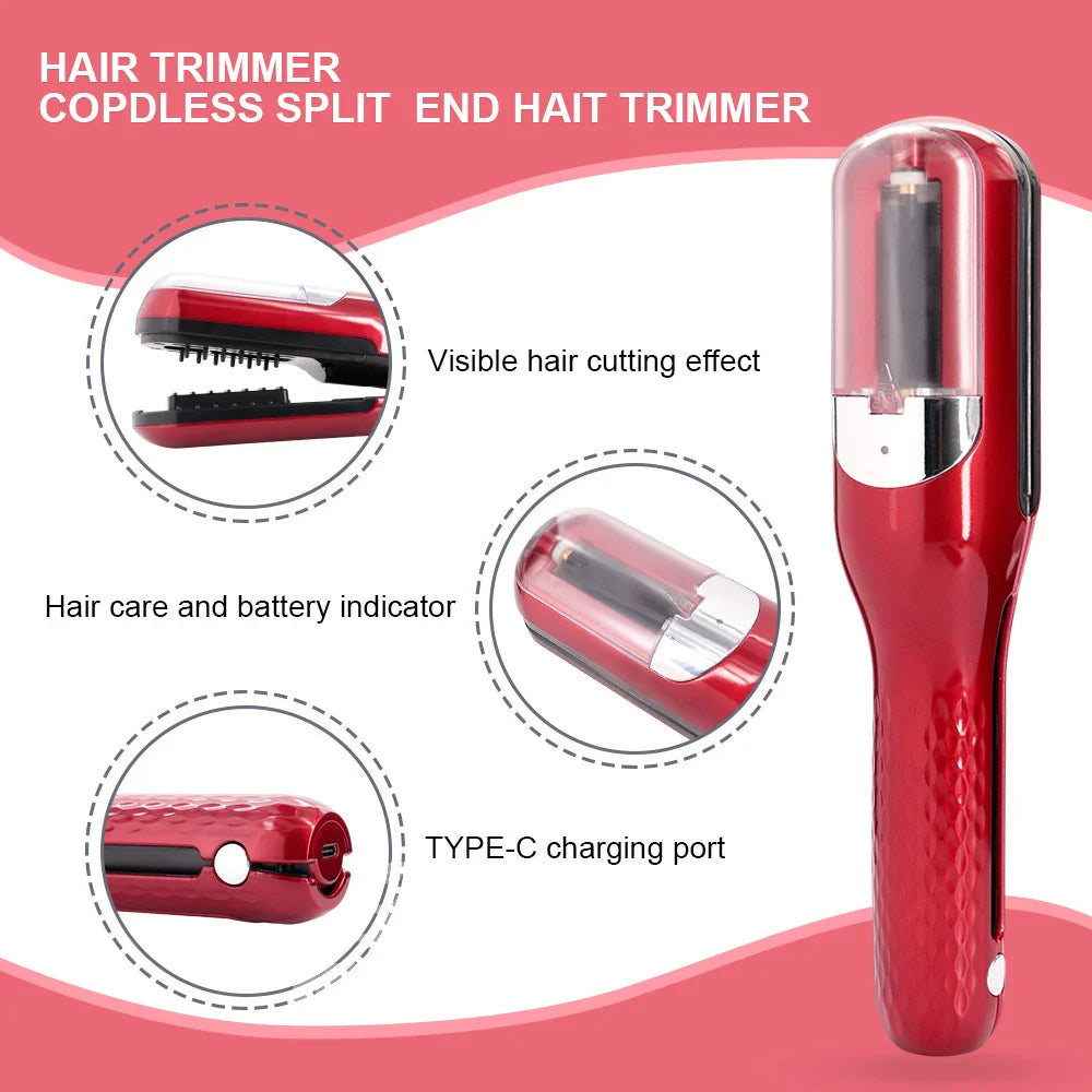Rechargeable Cordless Split Hair Trimmer - Wholesalus