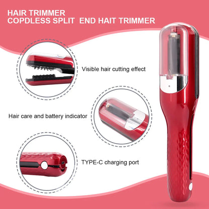 Rechargeable Cordless Split Hair Trimmer - Wholesalus