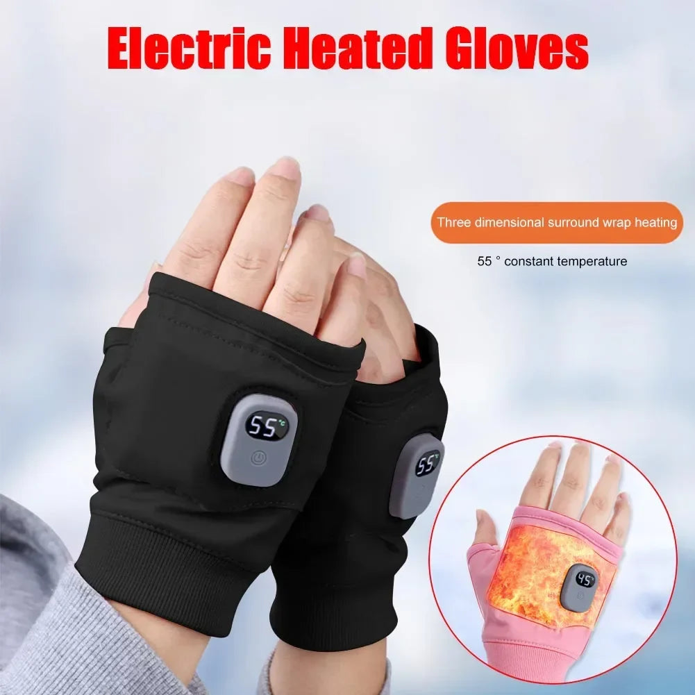 Rechargeable Electric Thermal Gloves - Wholesalus