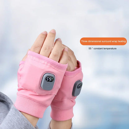 Rechargeable Electric Thermal Gloves - Wholesalus