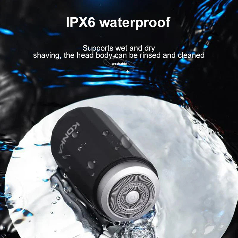 Rechargeable Mini Waterproof Electric Razor - Wholesalus