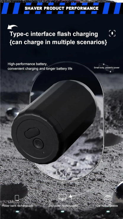 Rechargeable Mini Waterproof Electric Razor - Wholesalus