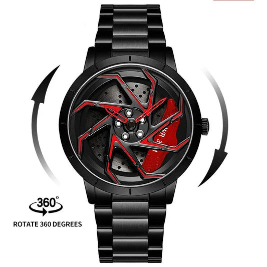 Spinning Wheel Luxury Watch - Wholesalus