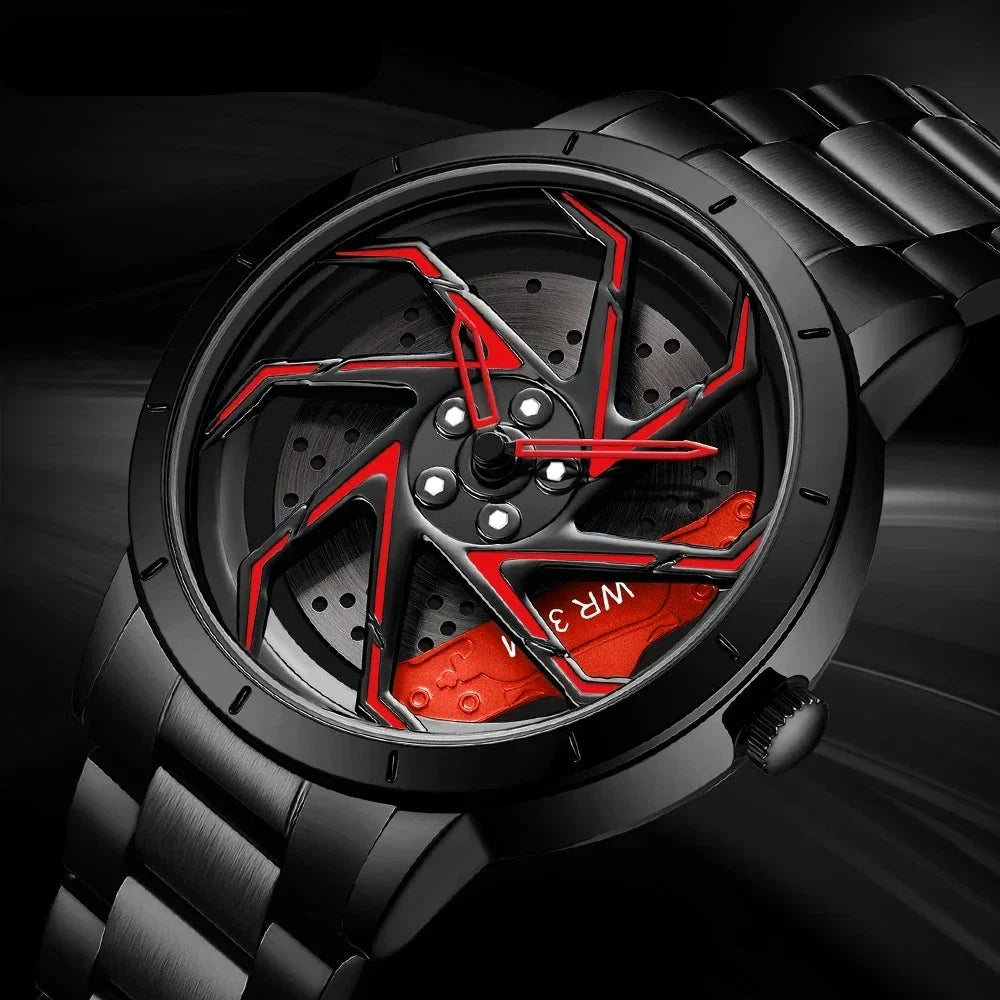 Spinning Wheel Luxury Watch - Wholesalus