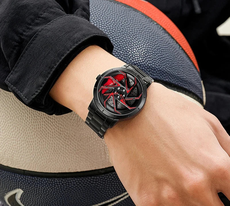 Spinning Wheel Luxury Watch - Wholesalus