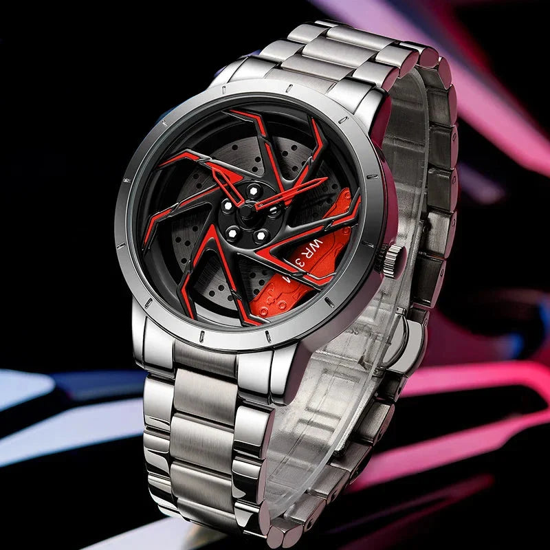 Spinning Wheel Luxury Watch - Wholesalus