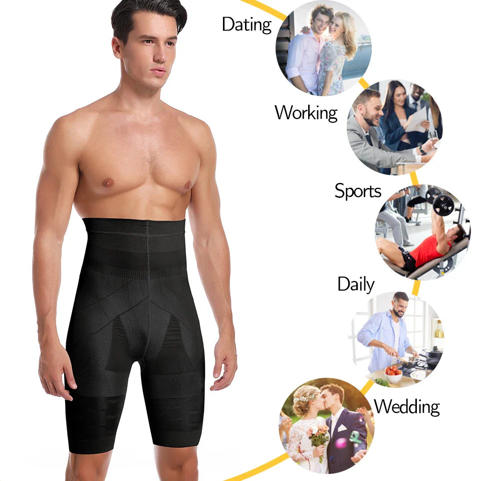 Men's High Waist Tummy Control Shapewear - Wholesalus
