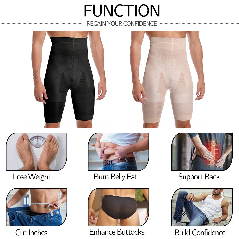 Men's High Waist Tummy Control Shapewear - Wholesalus