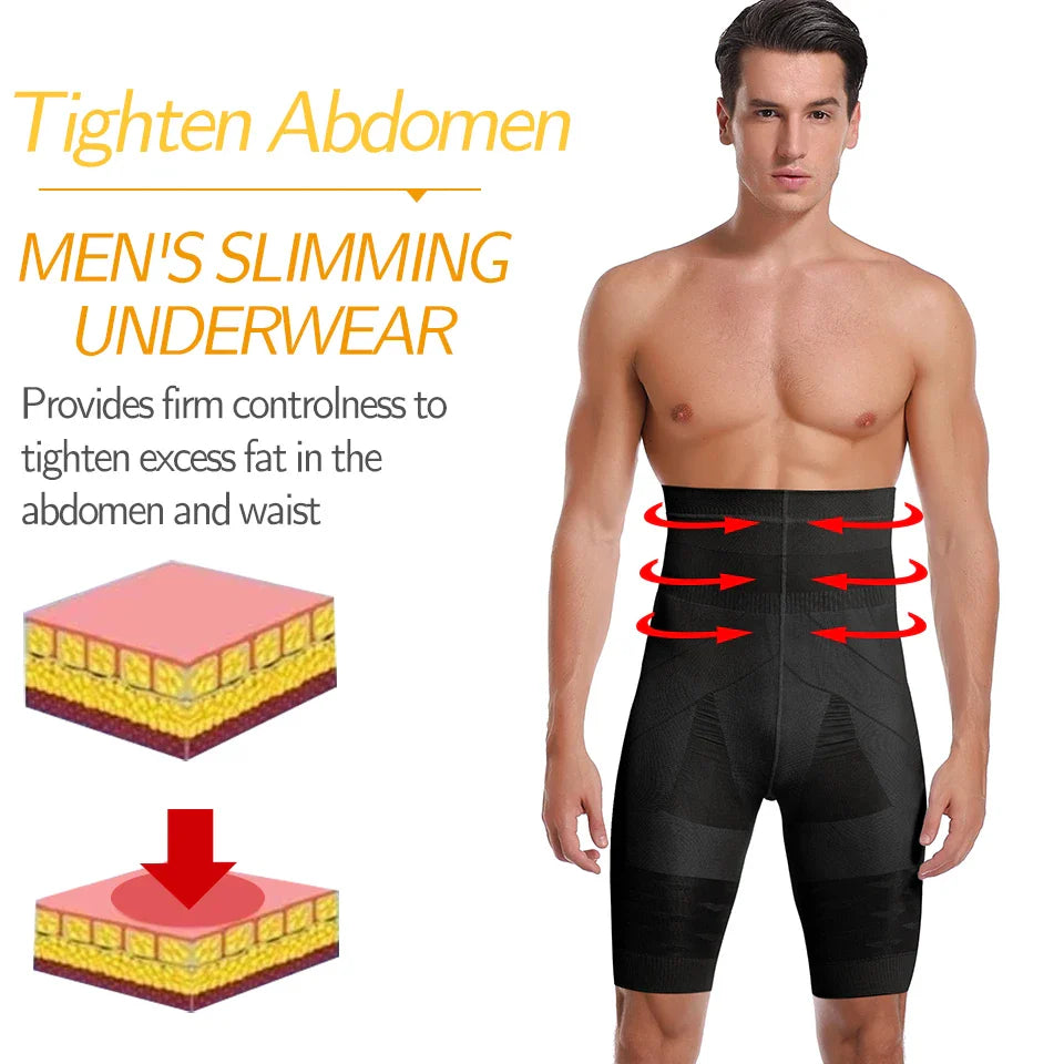 Men's High Waist Tummy Control Shapewear - Wholesalus