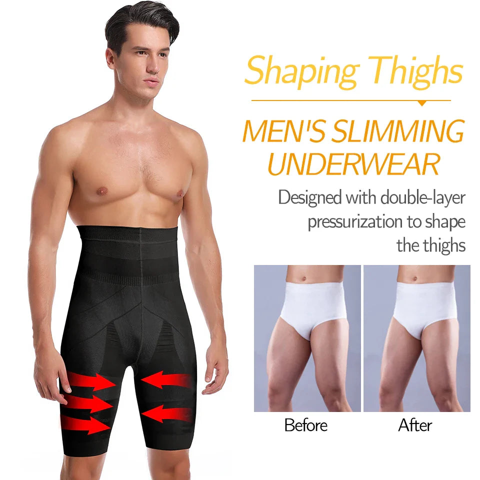 Men's High Waist Tummy Control Shapewear - Wholesalus
