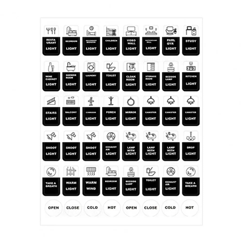 Self-Adhesive Switch Stickers - Wholesalus