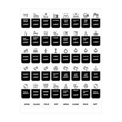 Self-Adhesive Switch Stickers - Wholesalus