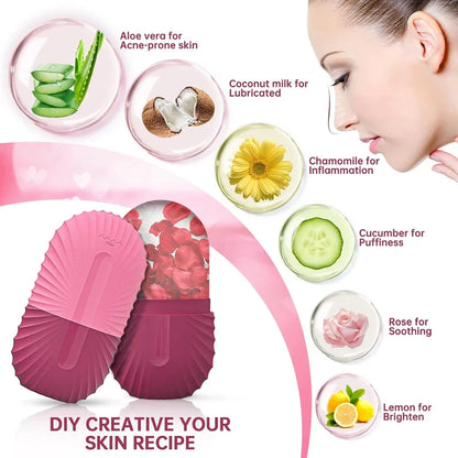 Silicone Ice Facial Roller - Wholesalus