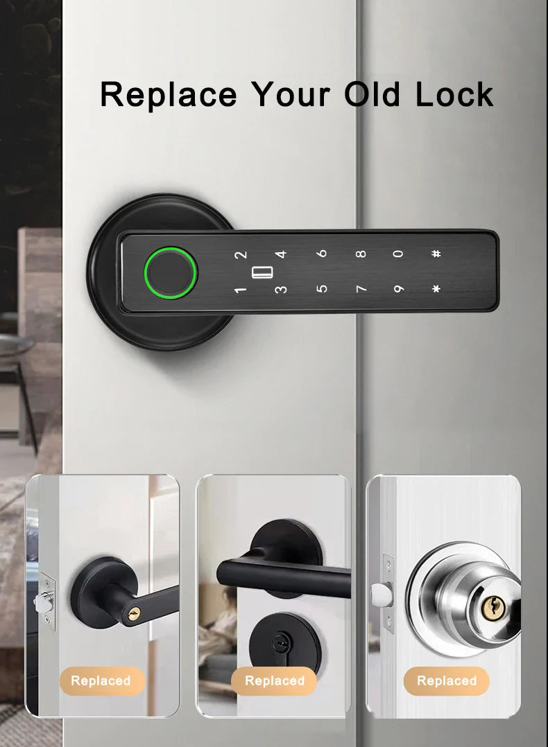 Smart Fingerprint Door Lock - Wholesalus