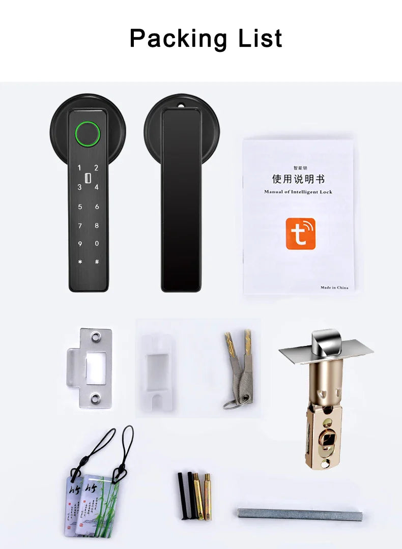 Smart Fingerprint Door Lock - Wholesalus