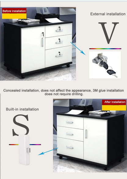 Smart Hidden  Cabinet Lock - Wholesalus