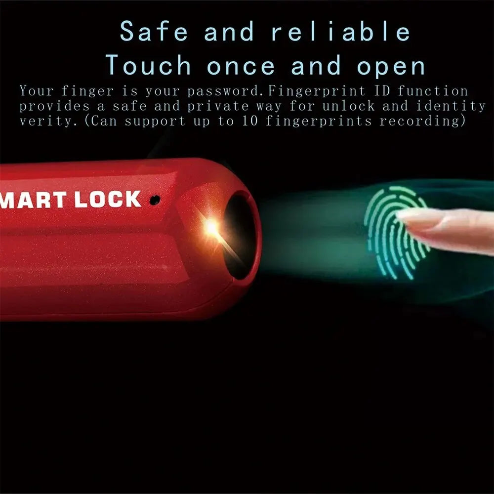 Smart Mini Fingerprint Padlock - Wholesalus
