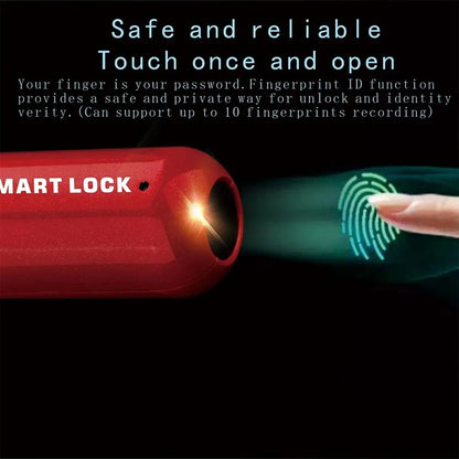 Smart Mini Fingerprint Padlock - Wholesalus