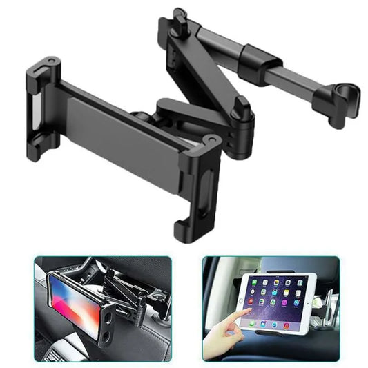 Telescopic Retractable Car Headrest Mount Phone Holder - Wholesalus