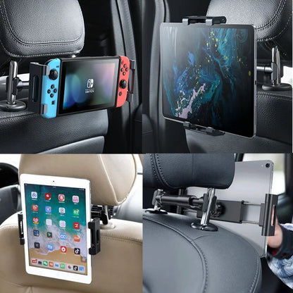 Telescopic Retractable Car Headrest Mount Phone Holder - Wholesalus