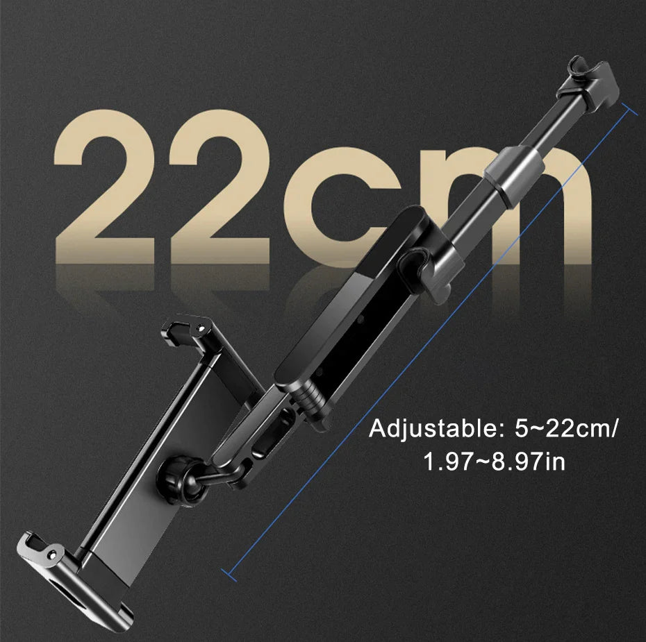 Telescopic Retractable Car Headrest Mount Phone Holder - Wholesalus