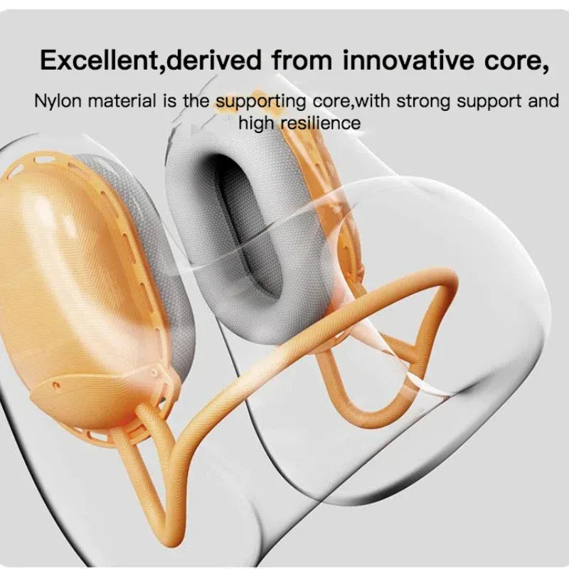 Travel Pillow with Noise Canceling Earmuffs - Wholesalus