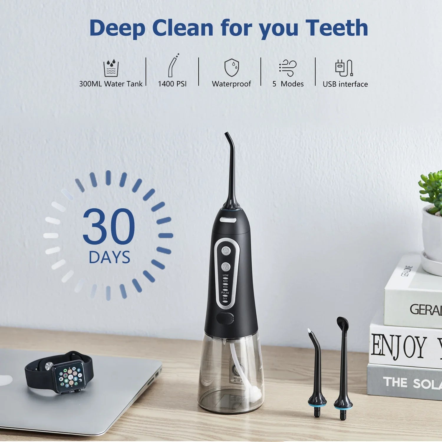 USB Oral Care Water Flosser - Wholesalus