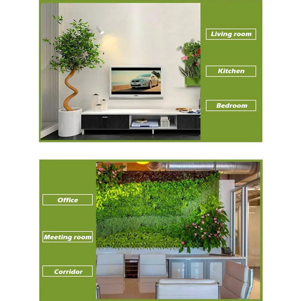 Wall Mounted Planting Grow Bags- 49 Pockets - Wholesalus