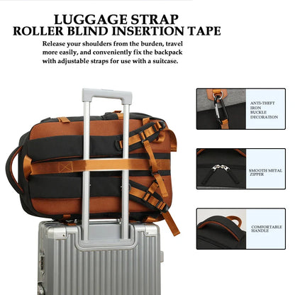 Waterproof Backpack with Shoe Compartment - Wholesalus