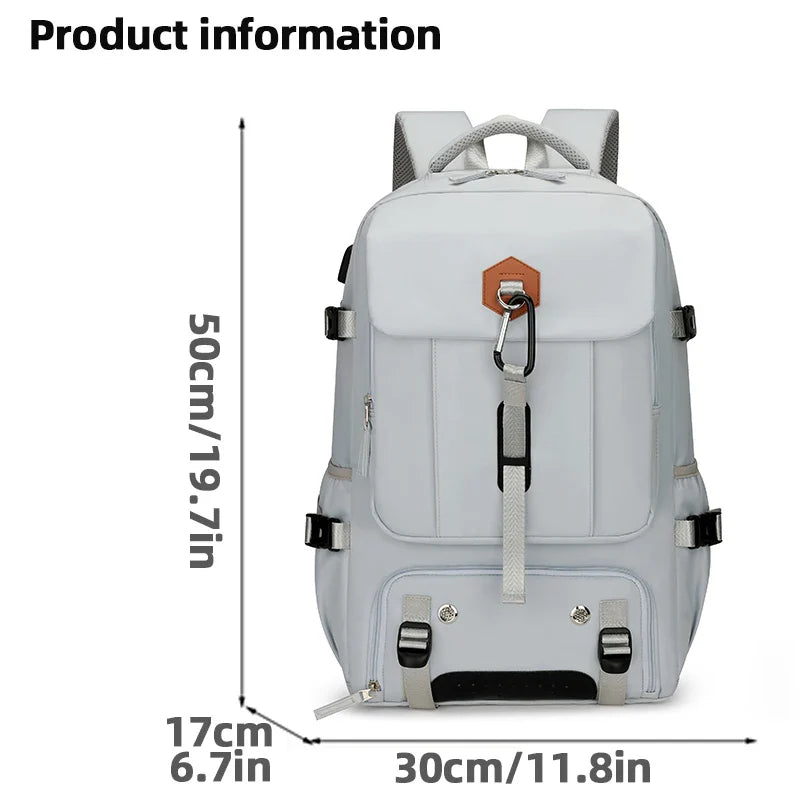 Waterproof Backpack with Shoe Compartment - Wholesalus