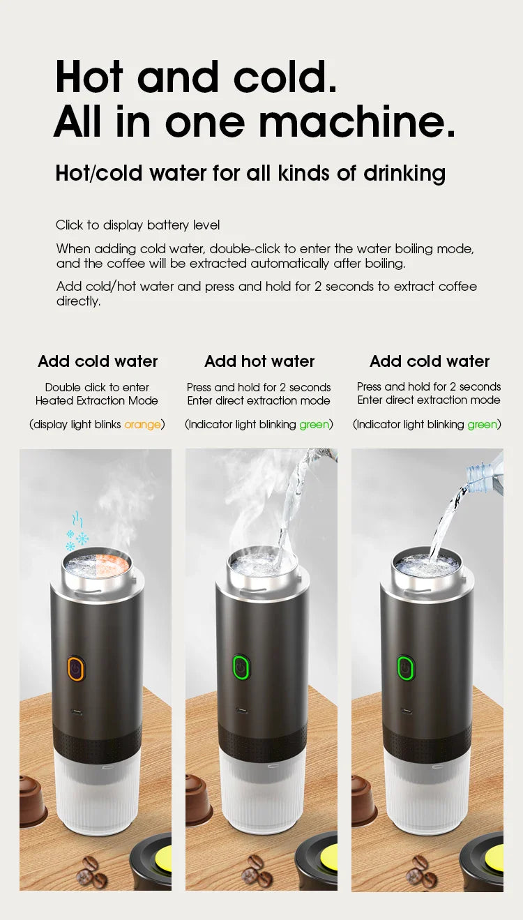 Wireless Portable Coffee Maker - Wholesalus