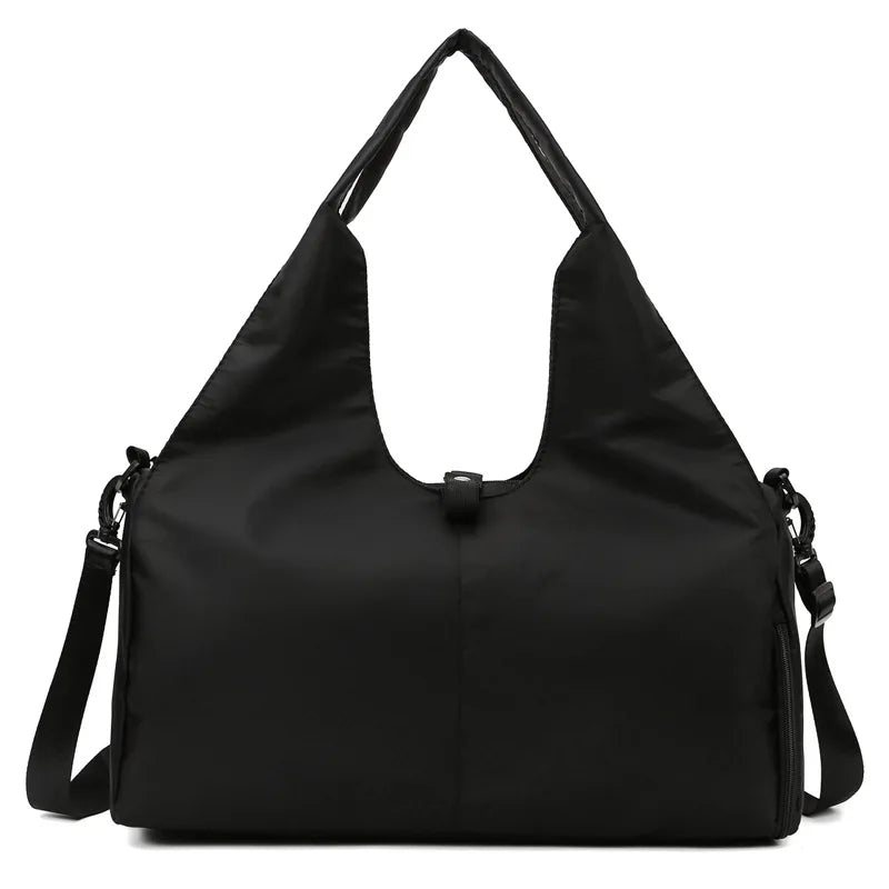 Women Gym Handbag With Shoe Compartment - Wholesalus