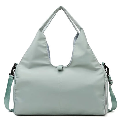 Women Gym Handbag With Shoe Compartment - Wholesalus