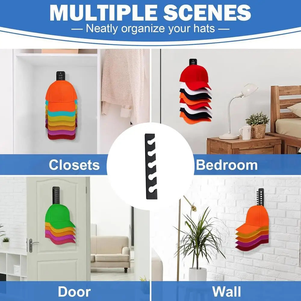 Wooden Hat Wall Hanger - Wholesalus