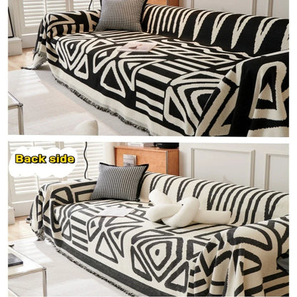 Sofa Towel With Tassels - Wholesalus