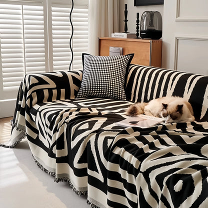 Sofa Towel With Tassels - Wholesalus