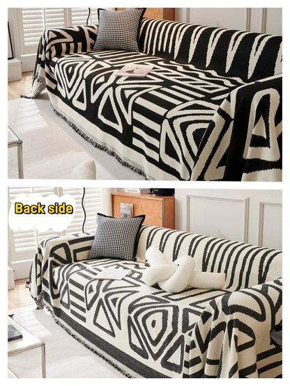 Sofa Towel With Tassels - Wholesalus