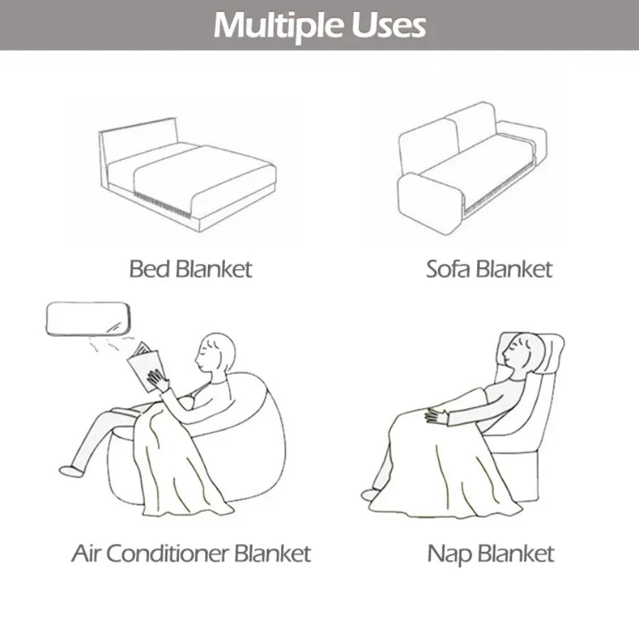 Sofa Towel With Tassels - Wholesalus