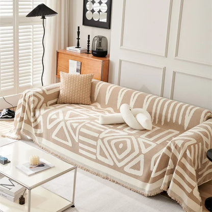 Sofa Towel With Tassels - Wholesalus