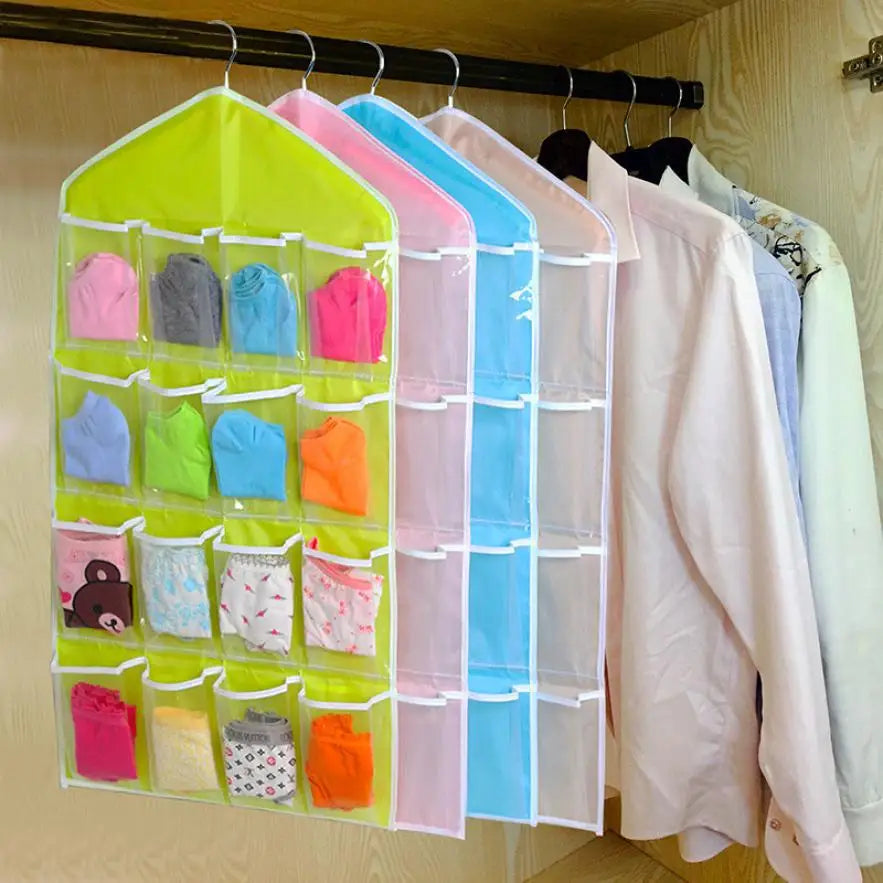 Foldable Hanging Clothes Storage Bag - Wholesalus