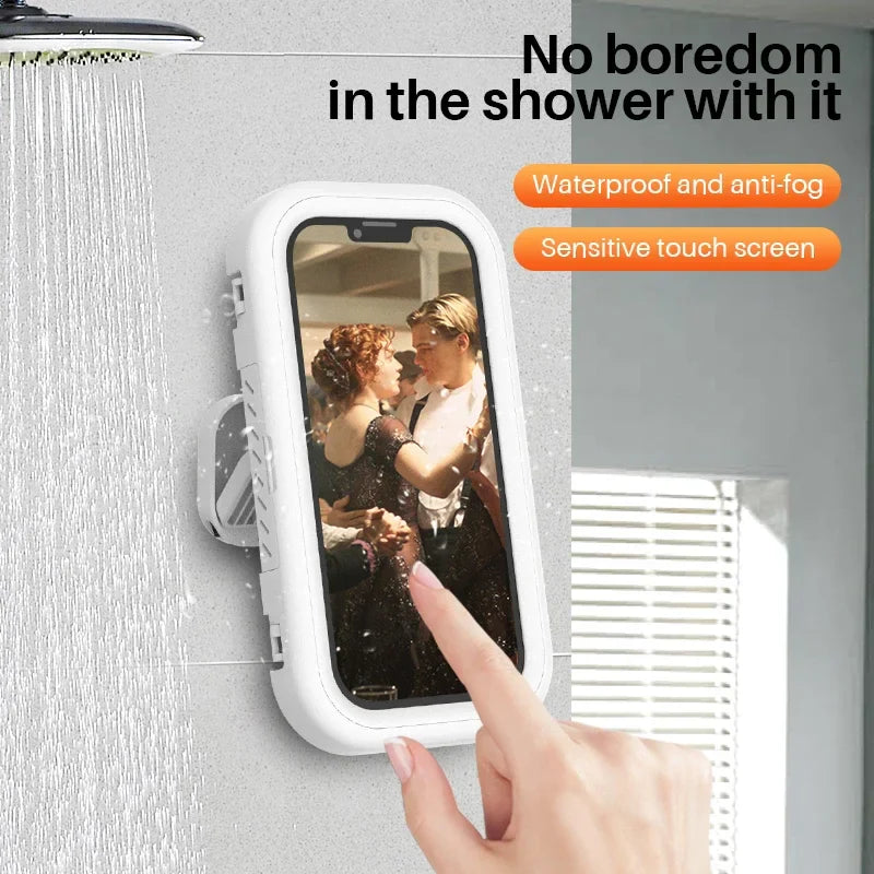 Adjustable Waterproof Wall Mount Phone Holder - Wholesalus