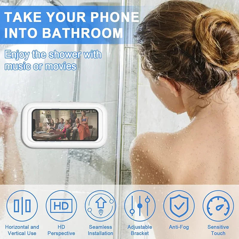 Adjustable Waterproof Wall Mount Phone Holder - Wholesalus