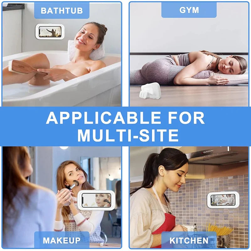 Adjustable Waterproof Wall Mount Phone Holder - Wholesalus